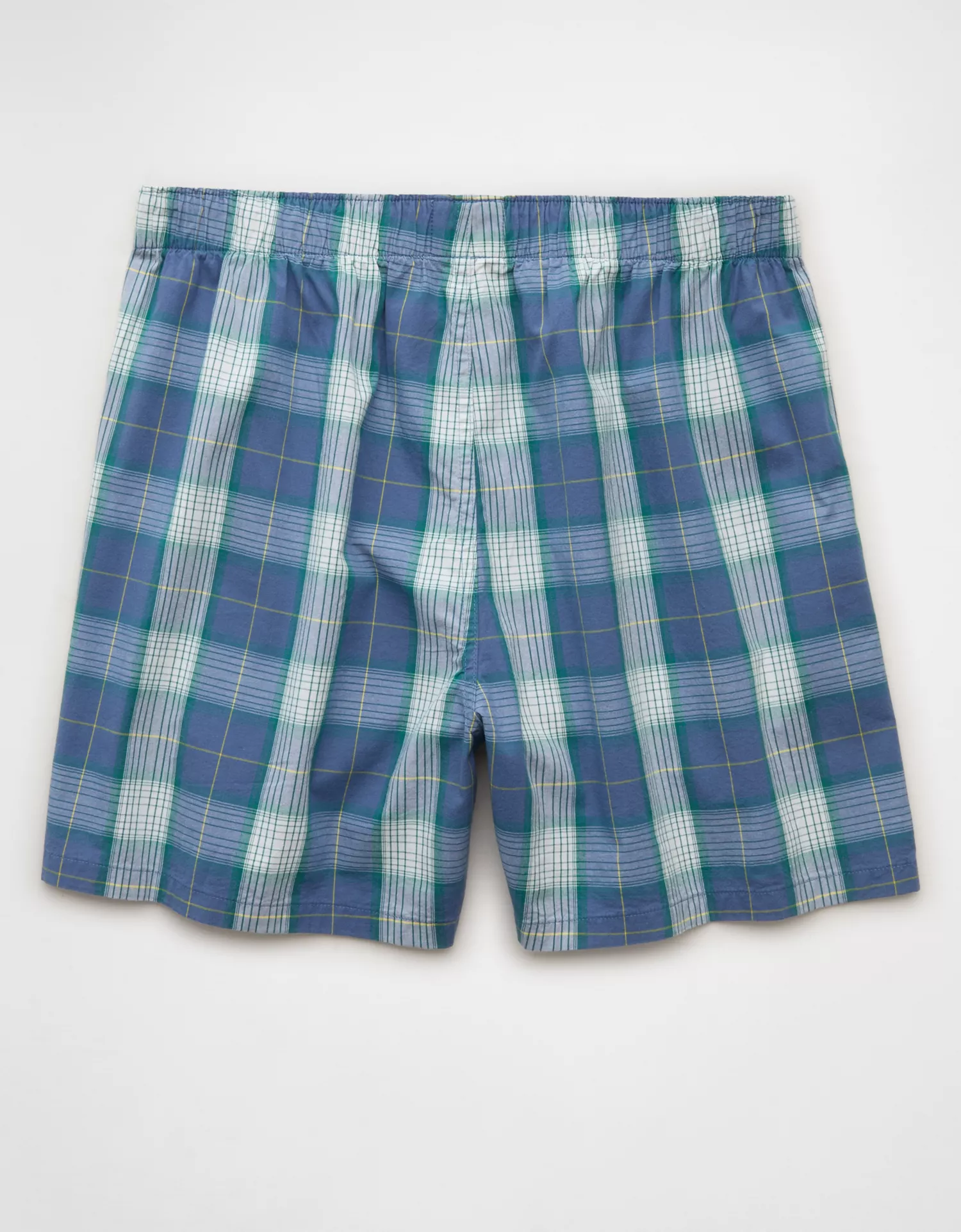 AEO Men's Plaid Stretch Cotton Boxer Short - thumbnail 5