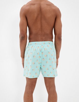 Мужские брюки American Eagle AEO Mini Palms Stretch Boxer Short — фото 2