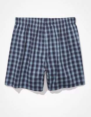 AEO Plaid Stretch Boxer Short