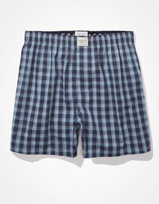 AEO Stretch Plaid Classic Boxer Short