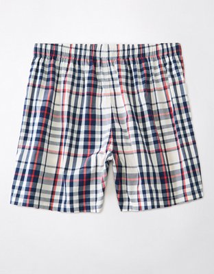 AEO Plaid Stretch Boxer Short