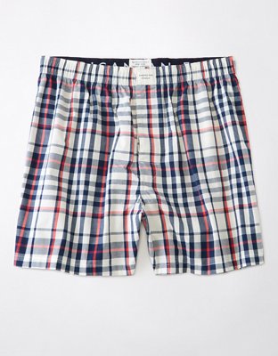 AEO Plaid Stretch Boxer Short