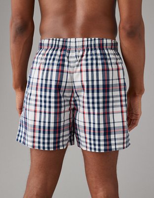 AEO Plaid Stretch Boxer Short