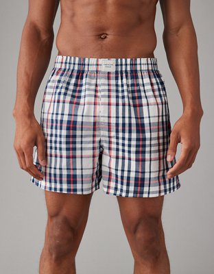 AEO Plaid Stretch Boxer Short