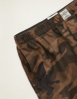AEO Camo Flannel Pocket Boxer Short