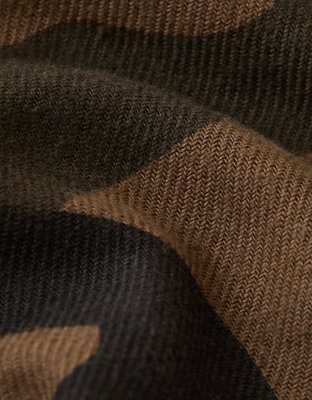 AEO Camo Flannel Pocket Boxer Short