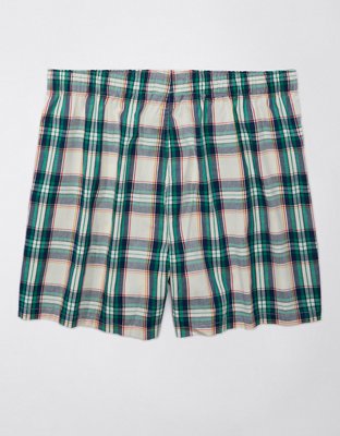 AEO Plaid Stretch Boxer Short