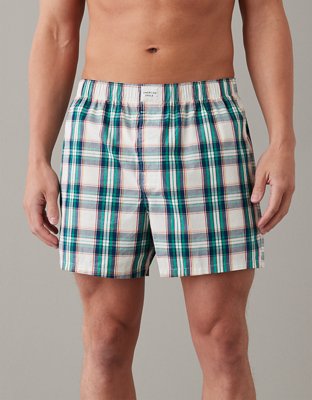 AEO Plaid Stretch Boxer Short