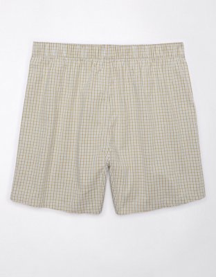 AEO Plaid Stretch Boxer Short