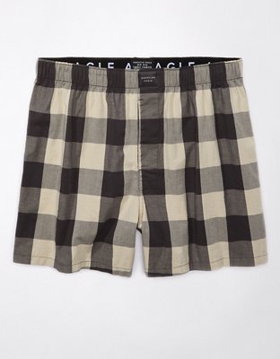 AEO Plaid Stretch Boxer Short