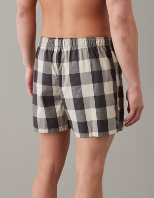 AEO Plaid Stretch Boxer Short