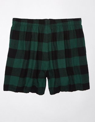 Мужские брюки American Eagle AEO Flannel Snoopy Peanuts Pocket Boxer — фото 3
