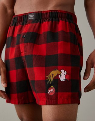 Disney Grumpy XMAS Bah Humbug Mens Printed Cotton Boxer Sleep Shorts Size S  New