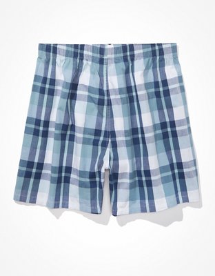 AEO Plaid Stretch Boxer Short