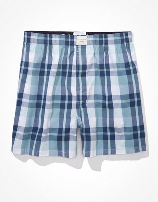 AEO Plaid Stretch Boxer Short