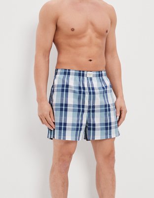 AEO Plaid Stretch Boxer Short