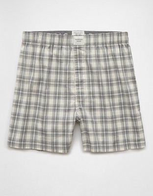 AEO Plaid Stretch Boxer Short