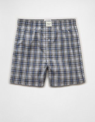 AEO Plaid Stretch Boxer Short
