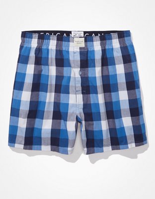 AEO Plaid Stretch Boxer Short