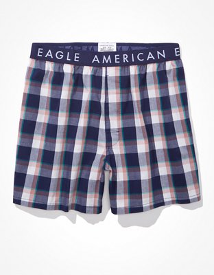 AEO Stretch Plaid Classic Boxer Short