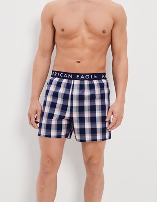 Short bóxer stretch con diseño escocés AEO