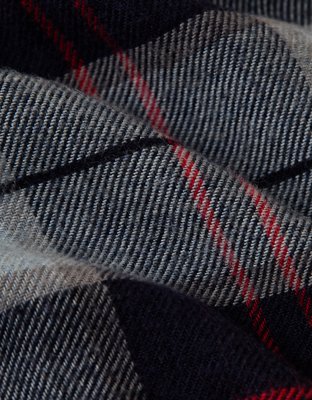 AEO Plaid Flannel Pocket Boxer Short