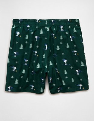 AEO Peanuts Flannel Pocket Boxer Short