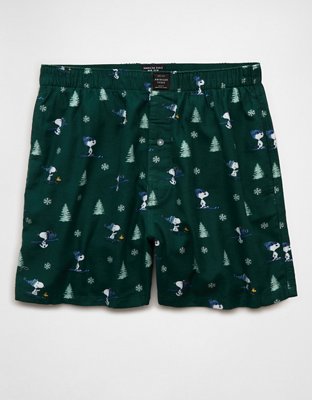 AEO Peanuts Flannel Pocket Boxer Short