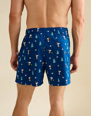 AEO Men's Snoopy Stretch Cotton Boxer Short