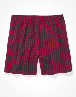 AEO Plaid Stretch Boxer Short