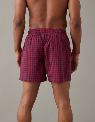 AEO Plaid Stretch Boxer Short