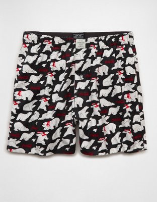 AEO Coca-Cola Flannel Pocket Boxer Short