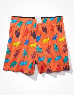 Мужские брюки American Eagle AEO Bulls Stretch Boxer Short — фото 3