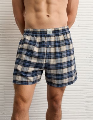 AEO Plaid Stretch Boxer Short