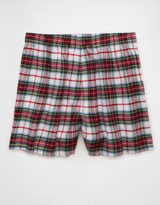 AEO Plaid Pocket Boxer Short