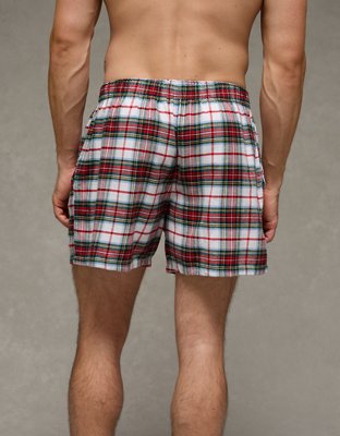 AEO Plaid Pocket Boxer Short