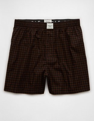 AEO Mens Houndstooth Stretch Boxer Short