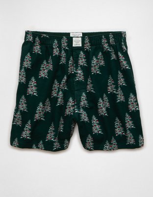 AEO Christmas Tree Stretch Boxer Short