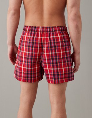 AEO Plaid Stretch Boxer Short