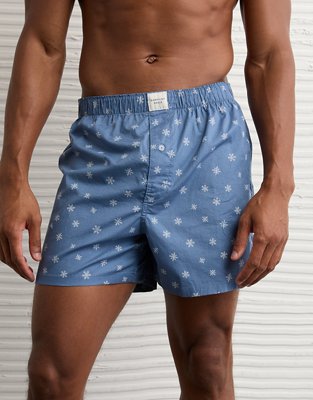 AEO Men's Snowflake Stretch Boxer Short