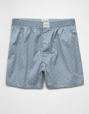 AEO Mens Polka Dots Stretch Boxer Short