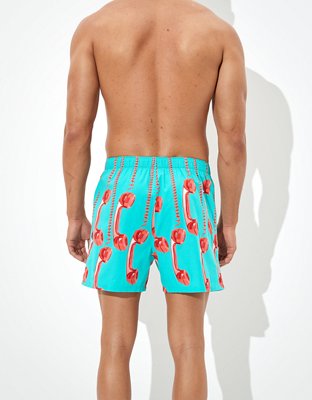 Мужские брюки American Eagle AEO Telephones Stretch Boxer Short — фото 2
