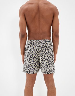 Мужские брюки American Eagle AEO Flowers Stretch Boxer Short — фото 2