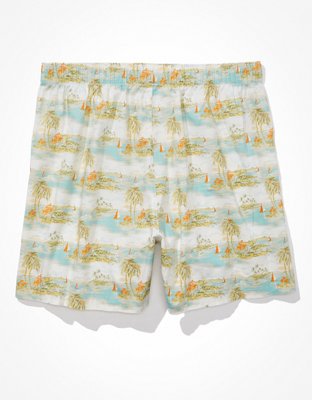 Мужские брюки American Eagle AEO Island Vibes Stretch Boxer Short — фото 3
