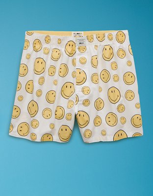 AE | Smiley®-Print Boxer Short from American Eagle - $15.95