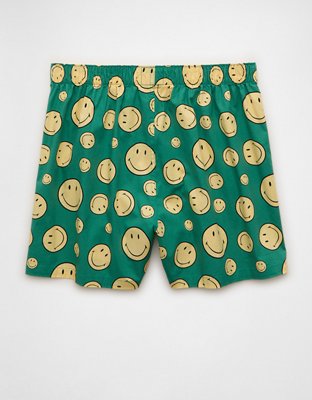 AE | Smiley®-Print Boxer Short | American Eagle