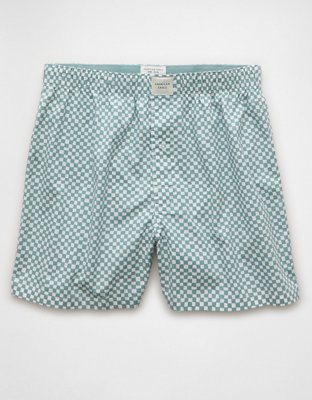AEO Mens Checkerboard Stretch Boxer Short