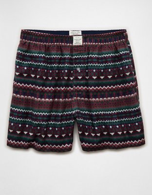 AEO Fairisle Flannel Pocket Boxer Short