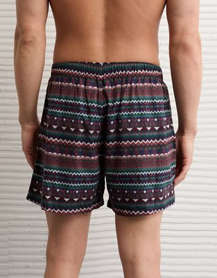 AEO Fairisle Flannel Pocket Boxer Short