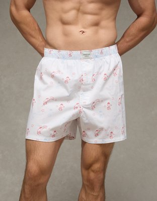 AEO Men's Snoopy Stretch Cotton Boxer Short from American Eagle - $11.96